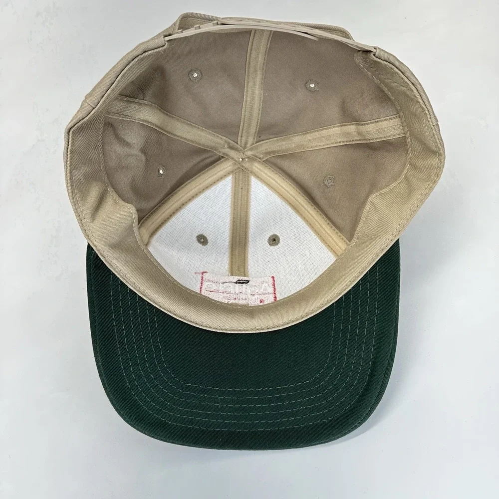 K-Products AgriPro Wheat Hat Tan Green Snapback Embroidered Farming